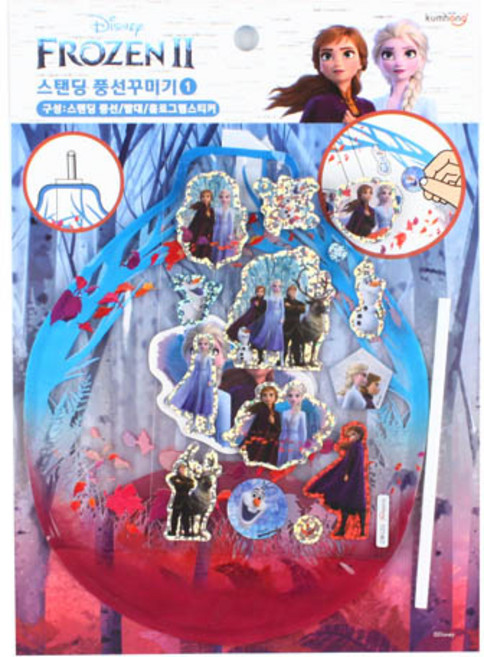 겨울왕국2 스탠딩 풍선꾸미기 안나엘사 10개세트 액세서리, 1개, 혼합색상