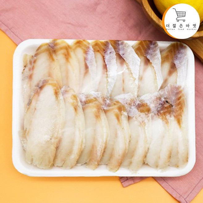 냉동 동태포(명태포) 수작업 슬라이스 손포 벌크 실중량 9.5kg내외, 20팩, 수작업동태포470g20팩(판매용추천)