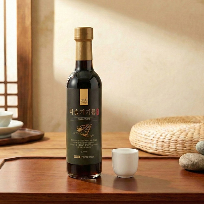 국산 토종 다슬기 기름 370ml 1병 국내산 다슬기, 1개