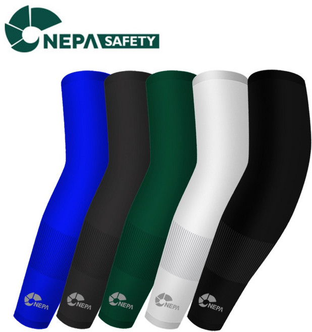 네파 무봉재 쿨토시 암슬리브 1+1, 블랙, 2개