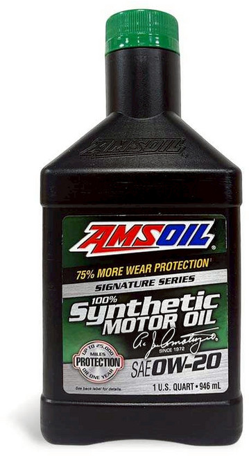 AMSOIL Signature Series 全合成機油 卓越引擎保護, 0w20, 1個, 1L