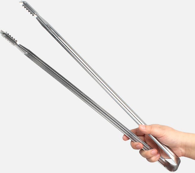 스텐 악어 통닭집게 롱집게 요리용 장집게 업소용 튀김집게, 02 특대형 (50cm), 1개, 02 특대형 (50cm)