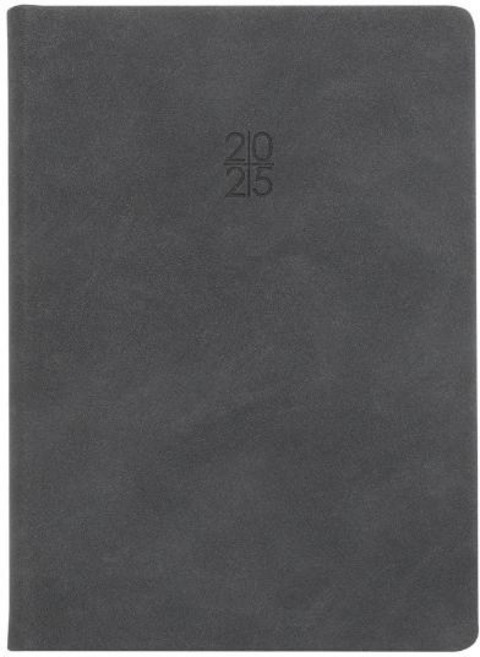 2025년 양장다이어리 AP14 A5 (월간+노트) 1권, 그레이