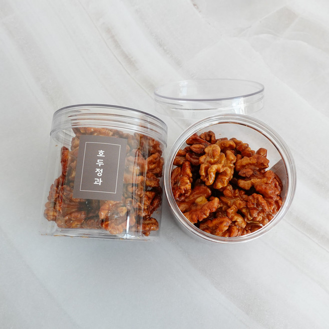 [스윗핸즈] 꿀 호두정과 호두강정120g 승진 진급 돌 결혼 생일 답례품 추석 명절 견과 선물세트, 120g, 1개