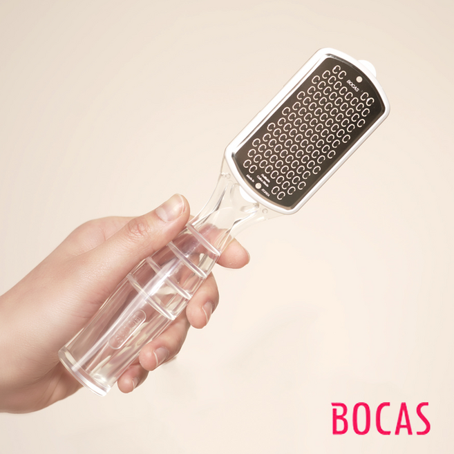 보카스 발각질제거기 특허받은 안전날 뒤꿈치 굳은살제거 뒷꿈치 각질제거 풋파일, 1개, 1개입