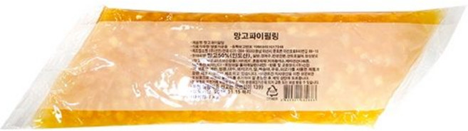 선인 망고파이필링 1kg 망고잼 망고필링, 1