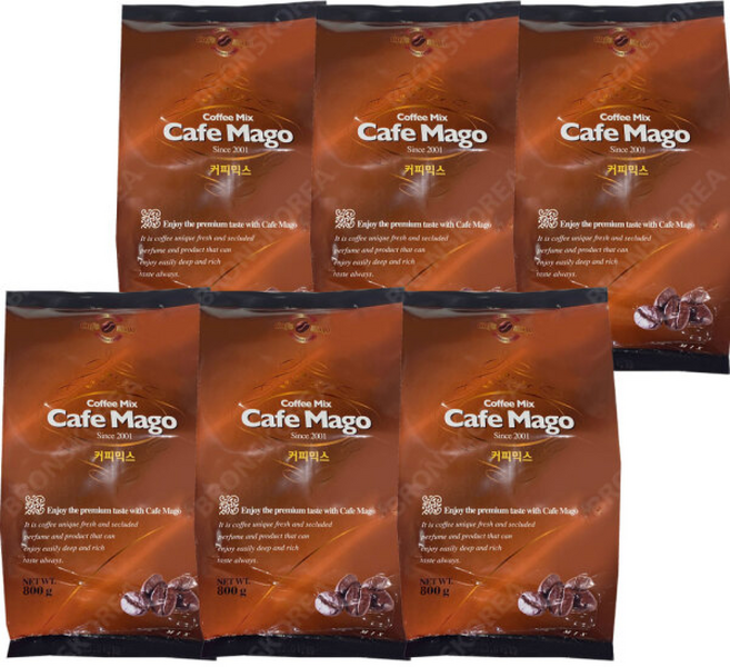 자판기용 구다이랑/ 씨앤비 카페마고 커피믹스, 6개입, 11g