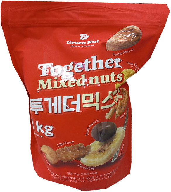 그린넛 투게더 믹스넛, 1개, 1kg