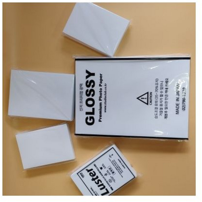 캐논 G590 G595 용지 미쯔비시 고광택 255g 5x7 100매