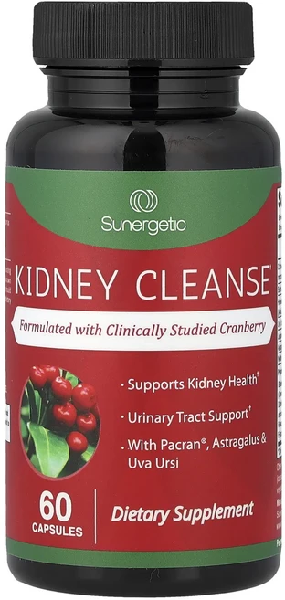 몸관리하세요 겨울입니다 Sunergetic Kidney Cleanse 캡슐 60정 특별관리진행, SunergeticKidneyCleanse캡슐60정, 1개 - 쿠팡
