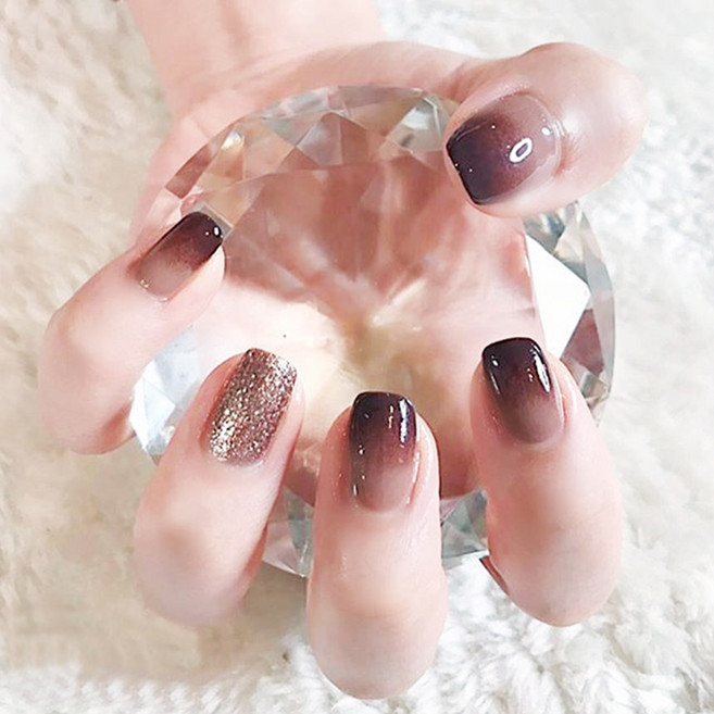 엘씨네일 투명 시럽 네일스티커, 2개, 시럽네일스티커 229. 아메리카노115