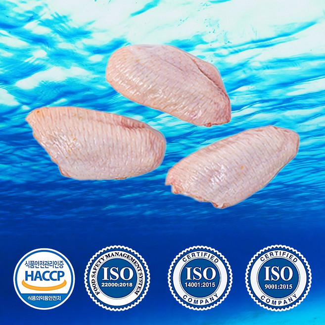 1등급 냉장 생 닭날개 윙(아랫날개) 동해 청정수 염지, 1개, 5kg