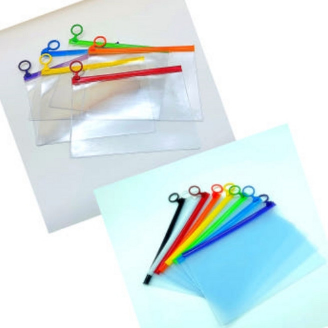 PVC 슬라이드 지퍼백 20호 (20 x 15cm), 검정색, 반투명(10장), 10개, 검정색