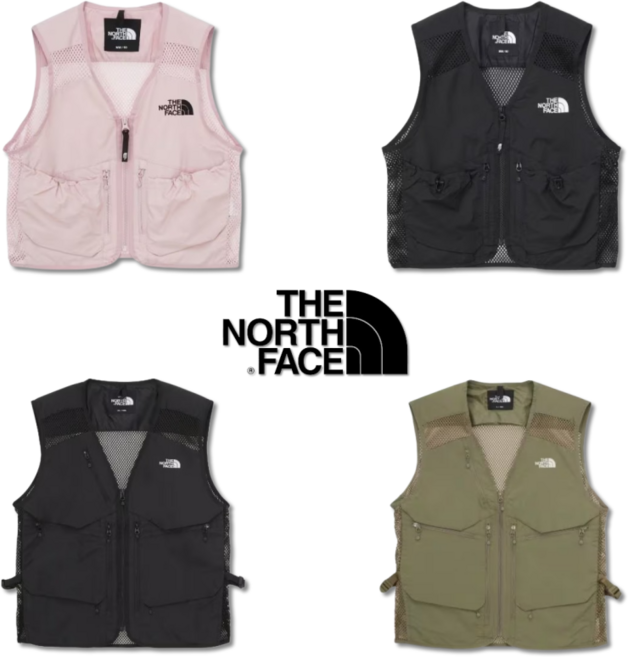 [매장정품] 노스페이스 조끼 기어 메시 아웃도어 등산 남녀공용 메쉬 베스트