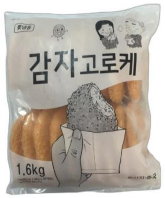 감자고로케 가토코 냉동 1.6kg, 1개