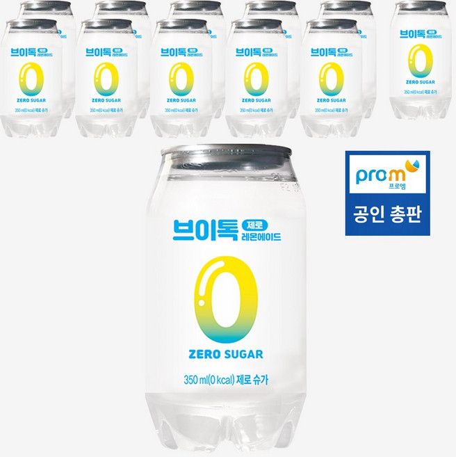 브이톡 제로 레몬에이드 350ml 12캔, 12개