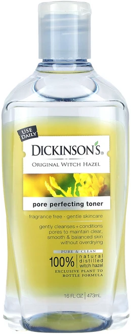 Dickinson Brands 오리지널 위치하젤 포어 퍼펙팅 토너 16 fl oz (473 ml) 2팩, 1개, 473ml - 쿠팡