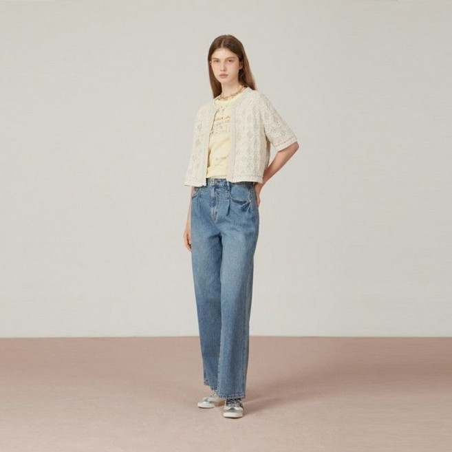 듀엘 엠블럼 장식 다이아 가디건 D253KSL202DH5325161