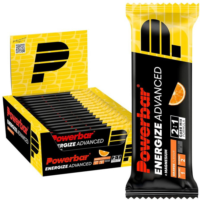 Powerbar 파워바 에너자이즈 어드밴스드 에너지바 오렌지 55g x 15, 1개, 825g