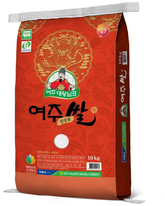 [장수양행] 대왕님표 여주 진상미 백미 단일품종 2025년 햅쌀, 10kg, 1개, 상등급