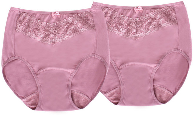 인따르시아 여성 레이스 요실금 안심팬티 2종