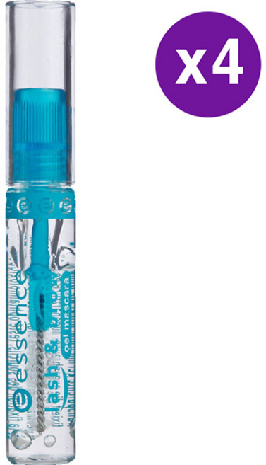 Essence Lash & Brow Gel Mascara 에센스 래쉬 앤 브로우 젤 마스카라 9ml 4팩
