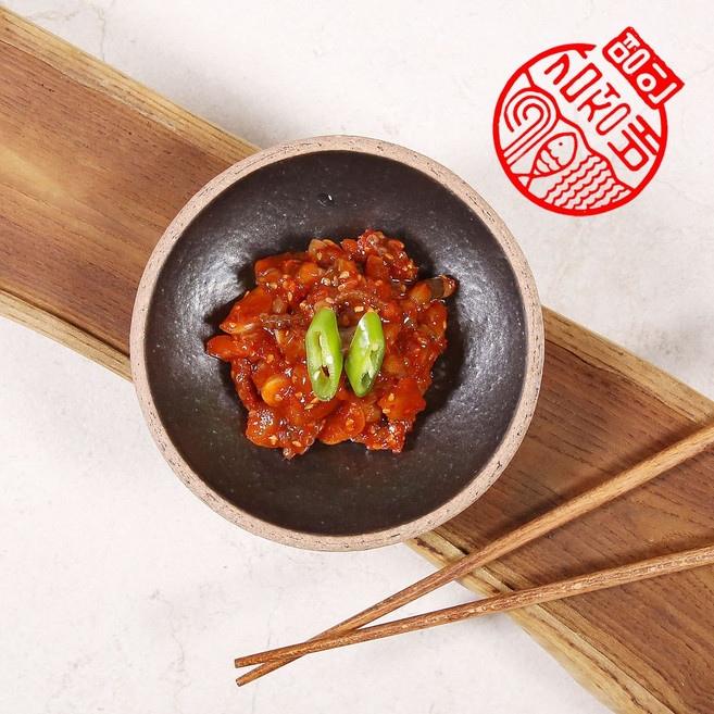 전대표 낙지젓 150g / 김정배명인 salted octopus spicy side dish, 1개