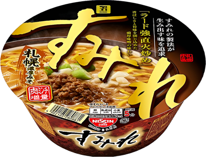 일본세븐일레븐 스미레 농후미소 컵라면 145g, 5개