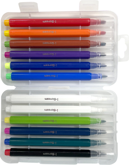 아이스크림몰 카멜레온 펜 (컬러체인징펜), 카멜레온 펜 (컬러체인징펜) 1038494, 1개, 12색