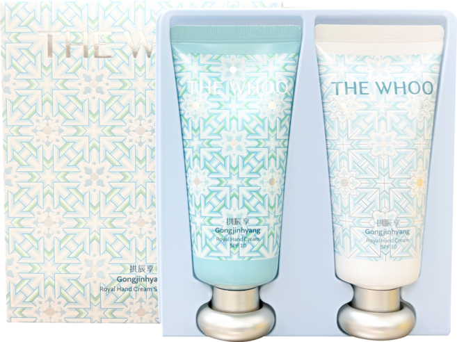공진향 핸드크림 듀오 홀리데이 에디션 (60ml 2개), 2개