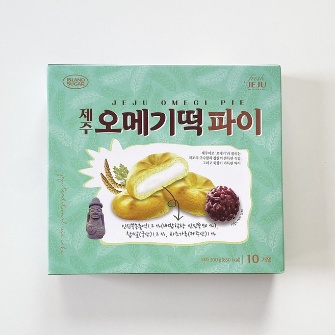 제주 오메기떡파이 (10개입) X 10박스, 200g, 10개
