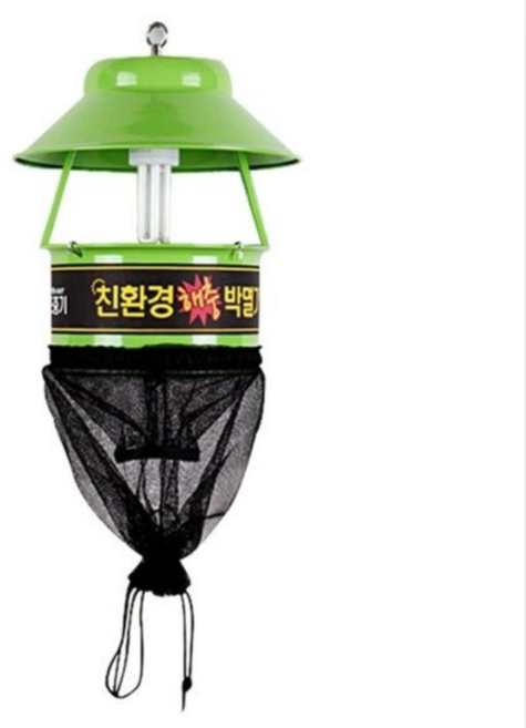 포충기 날파리 포집기 모기퇴치 날벌레 해충퇴치 축사 모기잡는기계 야외용, HV-1180S 녹색, 1개