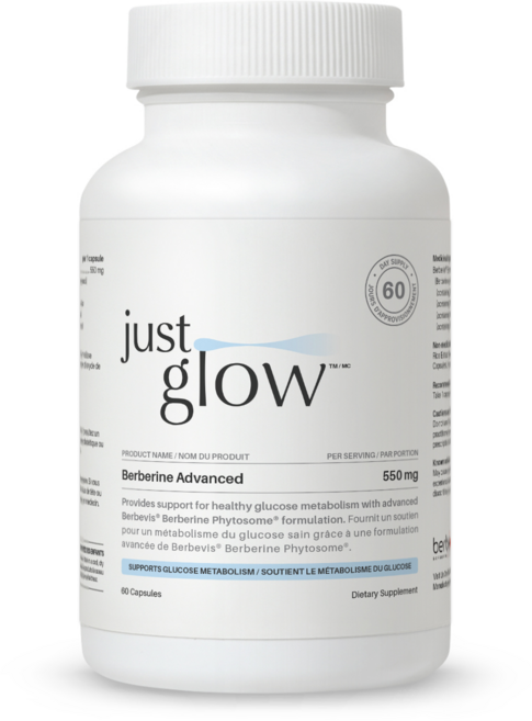 저스트글로우 파이토좀 베르베린 어드밴스드 550mg, 1개, 60정