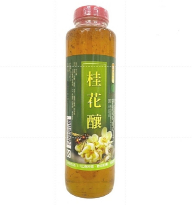 埔里鎮農會 桂花釀 800g 桂花香氣 甜品湯 桂花釀湯圓 順口解膩, 1個, 【一罐】桂花釀800g