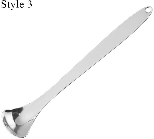 전문가용 스테인레스 스틸 혀 스크레이퍼 위생 구강 관리 청소, 1개, 4. style 3