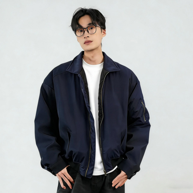 스타일닥터 남성 트렌디한 자켓 코트 루즈핏 캐주얼 점퍼 봄 가을 데일리 아우터