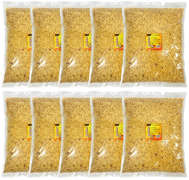 청정식품 중국산 수입 고추씨, 10개