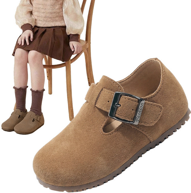 스토리원 U-KIDSH026 키즈 스트랩 단화 로퍼 슈즈