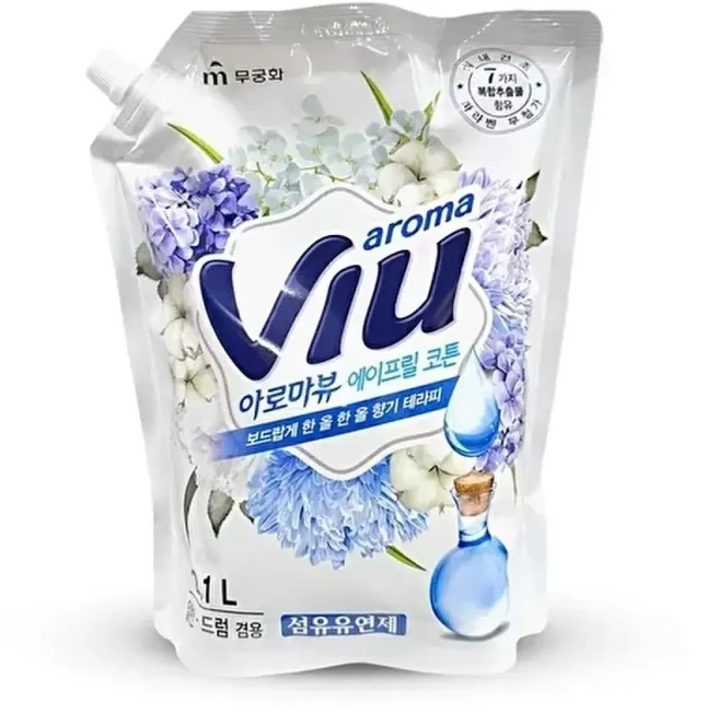 아로마뷰 섬유유연제 에이프릴 코튼 2.1L (리필), 무궁화, 1개