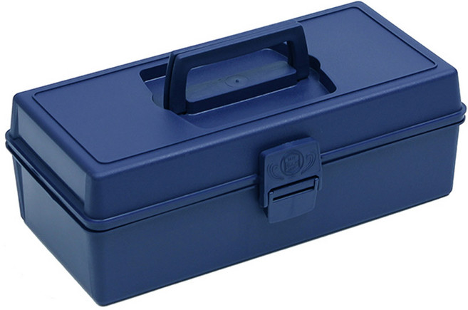 PVC 다용도 공구함 박스 공구통 공구상자, 1개