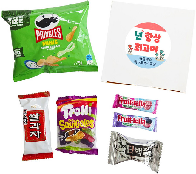단체간식선물상자2호 회사 승진 퇴사 학교 학원 축하 답례품 합격기원 (프링글스 ), 1