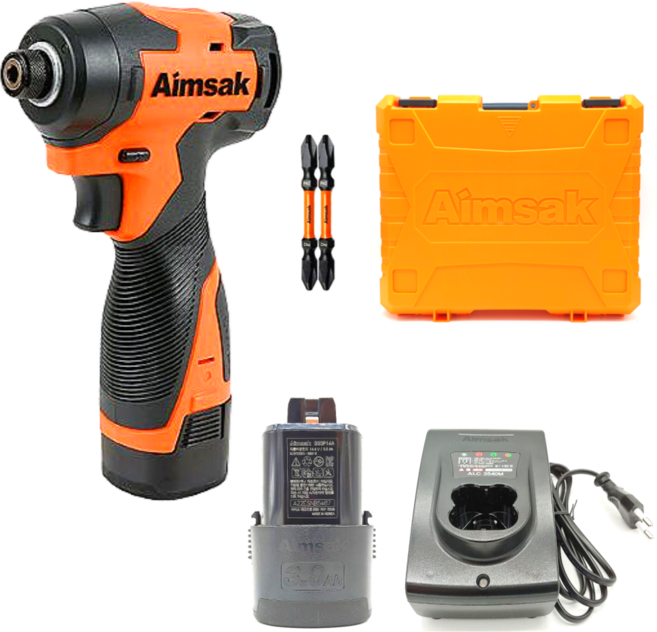 아임삭 BL14M503 2G 충전임팩드라이버 14.4V 3.0Ah 배터리2개포함 풀세트