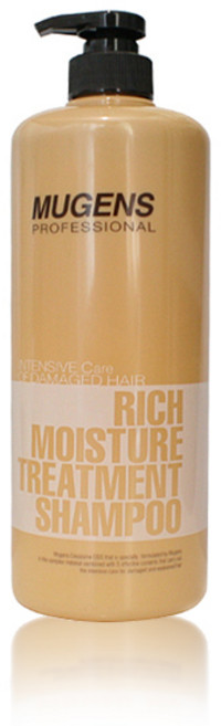 웰코스 뮤겐스 리치 모이스쳐 트리트먼트 샴푸, 1L, 1개