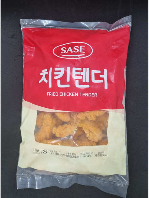 사세 치킨 텐더, 1kg, 1개