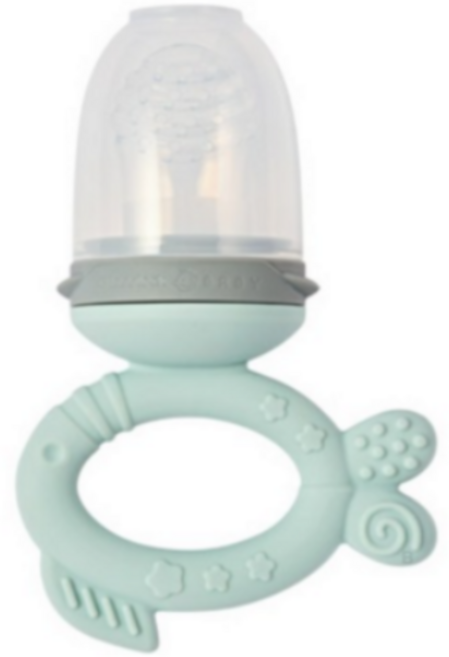 글라스락 베이비 실리콘 과즙망, 1개, 민트색