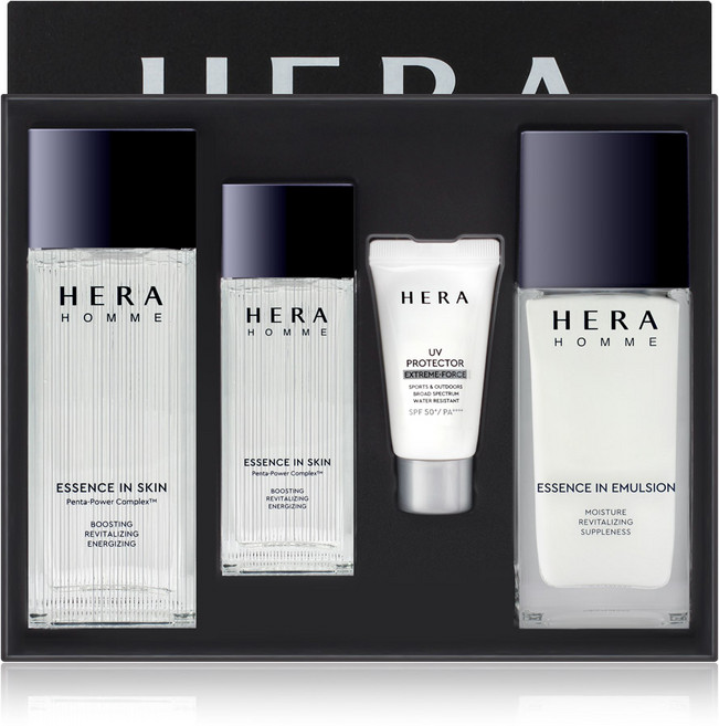 헤라 옴므 스페셜 2종 남성스킨로션 화장품 남자 스킨 로션 세트 + 쇼핑백, 1개