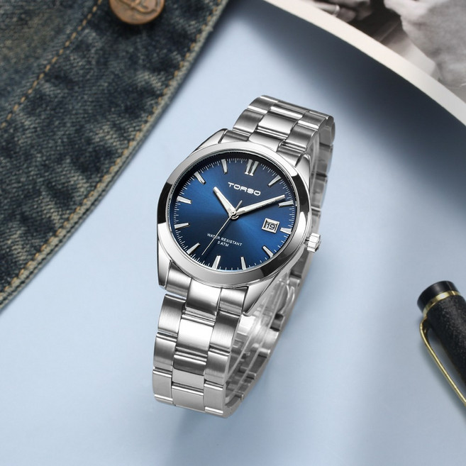 TORSO 토르소 T105M 마이다스 캘린더 워치 남자 메탈 시계