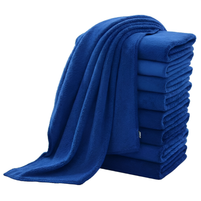 모어벨 세차 주방 가정용 다목적 극세사 타월, 1개, 블루 300g 60x180cm