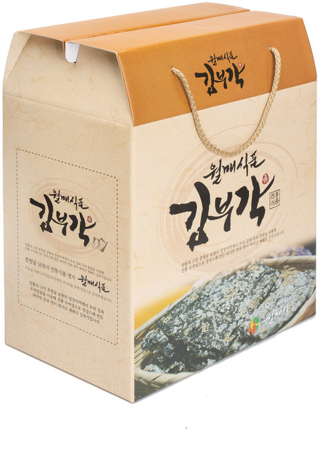 월매식품 남원 김부각선물세트, 6개, 130g