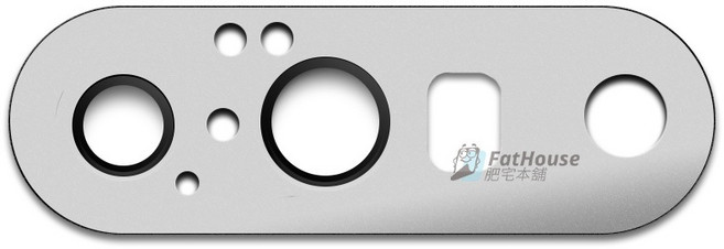 鋁合金鏡頭保護貼 鏡頭框, Pixel 10 銀色, 1個